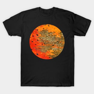 Sunset sea (circle I/II) T-Shirt